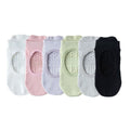 1/6_Pairs Women'S Yoga Socks Non-Slip Pilates Dance Socks Non-Slip Floor Slippers with Handles for Gym Indoor and Fitness Ballet