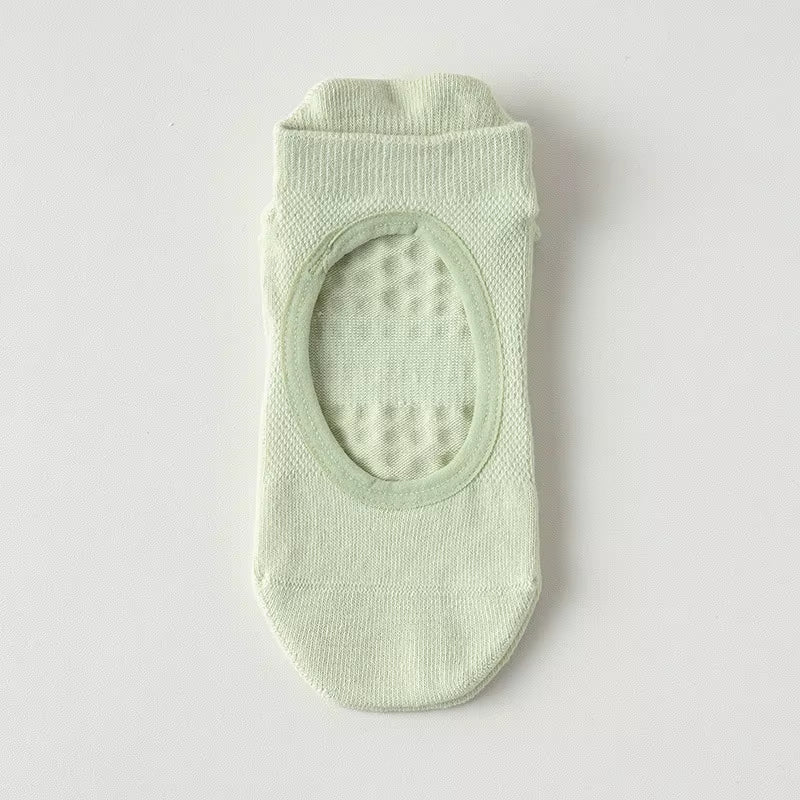 1/6_Pairs Women'S Yoga Socks Non-Slip Pilates Dance Socks Non-Slip Floor Slippers with Handles for Gym Indoor and Fitness Ballet