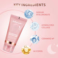 Collagen Jelly Cream Hydrolyzed Collagen Overnight Facial Mask Wrapping Peel-Off Mask Hydrating Firming Moisturizing Skincare